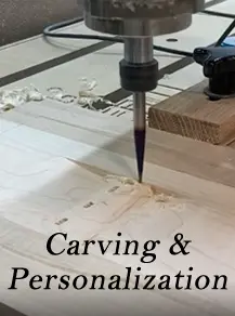 CNC Carving Custom Keepsake Boxes