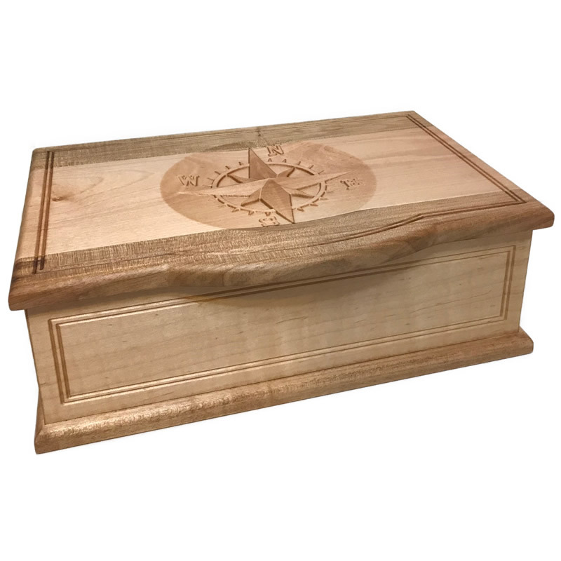 Compass Keepsake Box