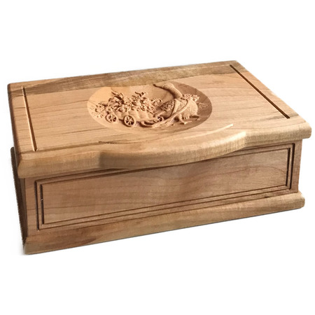 Duck and Flowers Keepsake Box