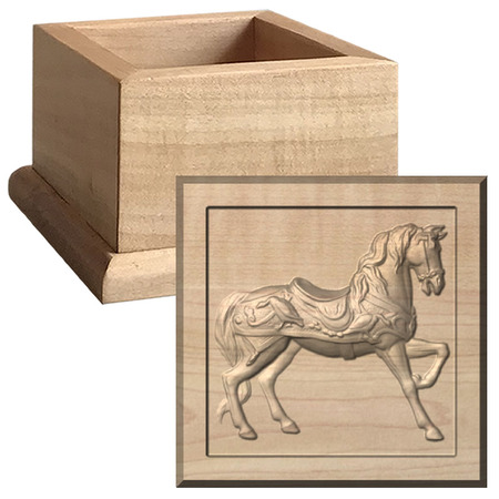 Carousel Horse Mini Keepsake Box