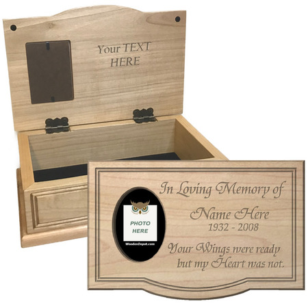 Memorial Photo Keepsake Box