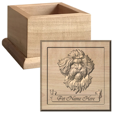Maltese Mini Keepsake Box