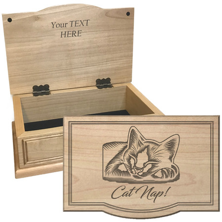 Cat Nap Keepsake Box