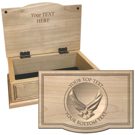 US Air Force Emblem Keepsake Box