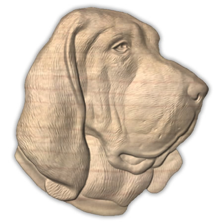 Bloodhound Wall Art Plaque