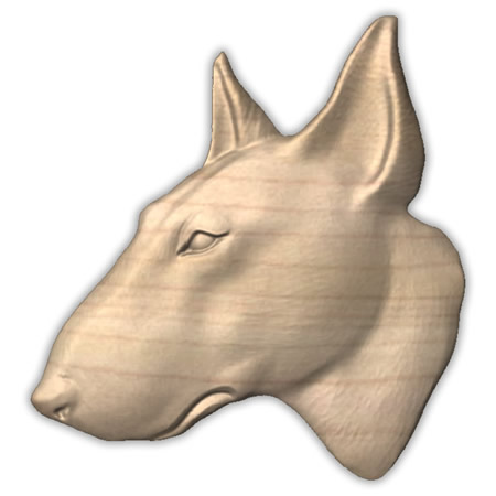 Bull Terrier Wall Art Plaque