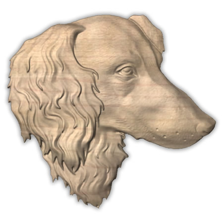 Dachshund Long Hair Wall Art Plaque