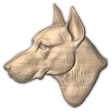 Doberman Pinscher Wall Art Plaque