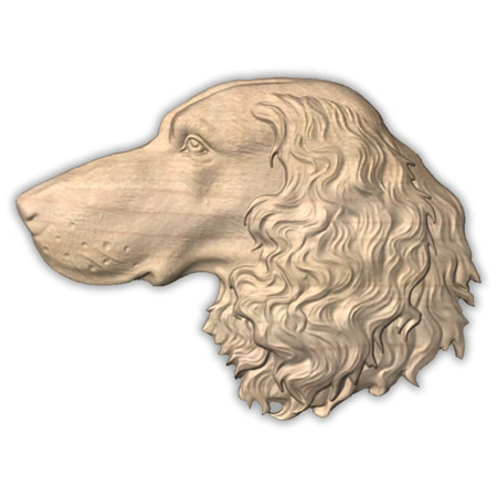 German Pointer Long Hair Wall Art Plaque