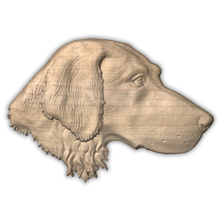 German Setter Short Haired Wall Art Plaque