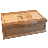 Keepsake Boxes Classic Anchor Keepsake Bo..