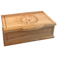 Keepsake Boxes Classic Flower and Leaves ..