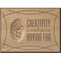 Custom Wood Signs Creativity is Inte..