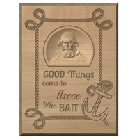 Custom Wood Signs Fisherman Good Thi..