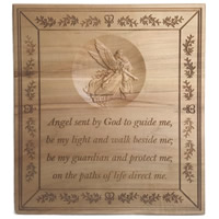 Custom Wood Signs Guardian Angel Cus..