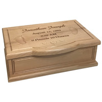 Keepsake Boxes Baby Footprints Ke..