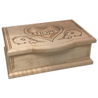 Keepsake Boxes Heart Keepsake Box