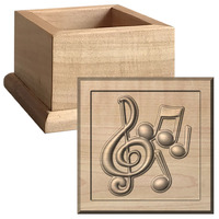 Keepsake Boxes Mini Music Note Mini Ke..