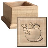 Keepsake Boxes Mini Apple Worm Mini Ke..