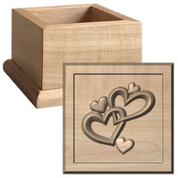 Keepsake Boxes Mini Double Hearts Mini..