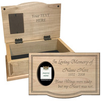 Memorial Photo Keepsake Box