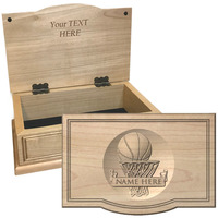 Keepsake Boxes Basketball Keepsak..