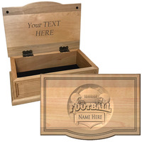  Football Keepsake Box