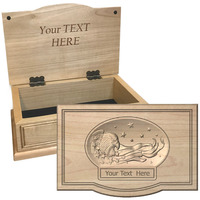 Keepsake Boxes Eagle Flag and Sta..