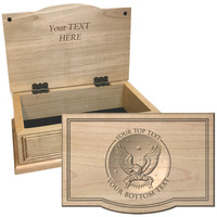 Keepsake Boxes Eagle Banner Keeps..