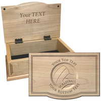 Keepsake Boxes Volleyball Keepsak..