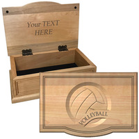 Keepsake Boxes Classic Volleyball Keepsak..