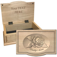 Keepsake Boxes Daddys Love Rose K..
