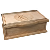 Keepsake Boxes Classic Praying Hands Carved Keepsake Box