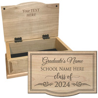 Keepsake Boxes Graduation Class O..