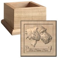 Keepsake Boxes Mini German Setter Wire..