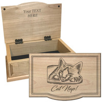 Keepsake Boxes Cat Nap Keepsake B..