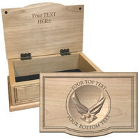 Keepsake Boxes US Air Force Emble..