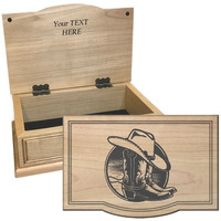 Keepsake Boxes Cowboy Boots Keeps..