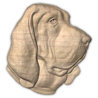 Wall Art Plaques Dogs Bloodhound Wall Ar..