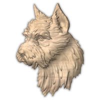 Wall Art Plaques Dogs Cairn Terrier Wall..