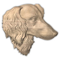 Wall Art Plaques Dogs Dachshund Long Hai..