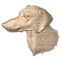 Wall Art Plaques Dogs Dachshund Short Ha..