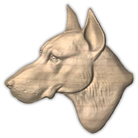 Wall Art Plaques Dogs Doberman Pinscher ..
