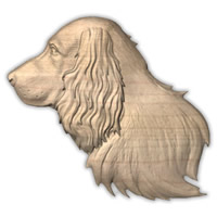 Wall Art Plaques Dogs English Cocker Spa..