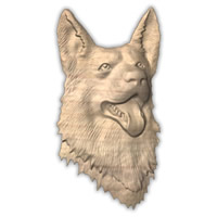 Wall Art Plaques Dogs German Shepherd He..