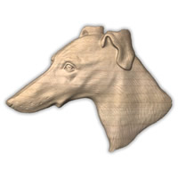 Wall Art Plaques Dogs Greyhound Wall Art..