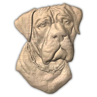 Wall Art Plaques Dogs Mastiff Wall Art P..