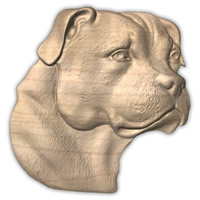 Wall Art Plaques Dogs Staffordshire Bull..