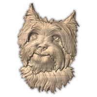 Wall Art Plaques Dogs Yorkshire Terrier ..