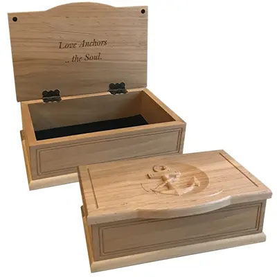 Solid Keepsake Decorative Storage Box